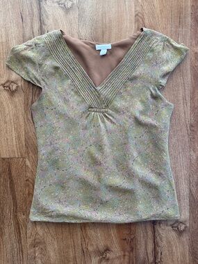 Y2K Charter Club Silk Top